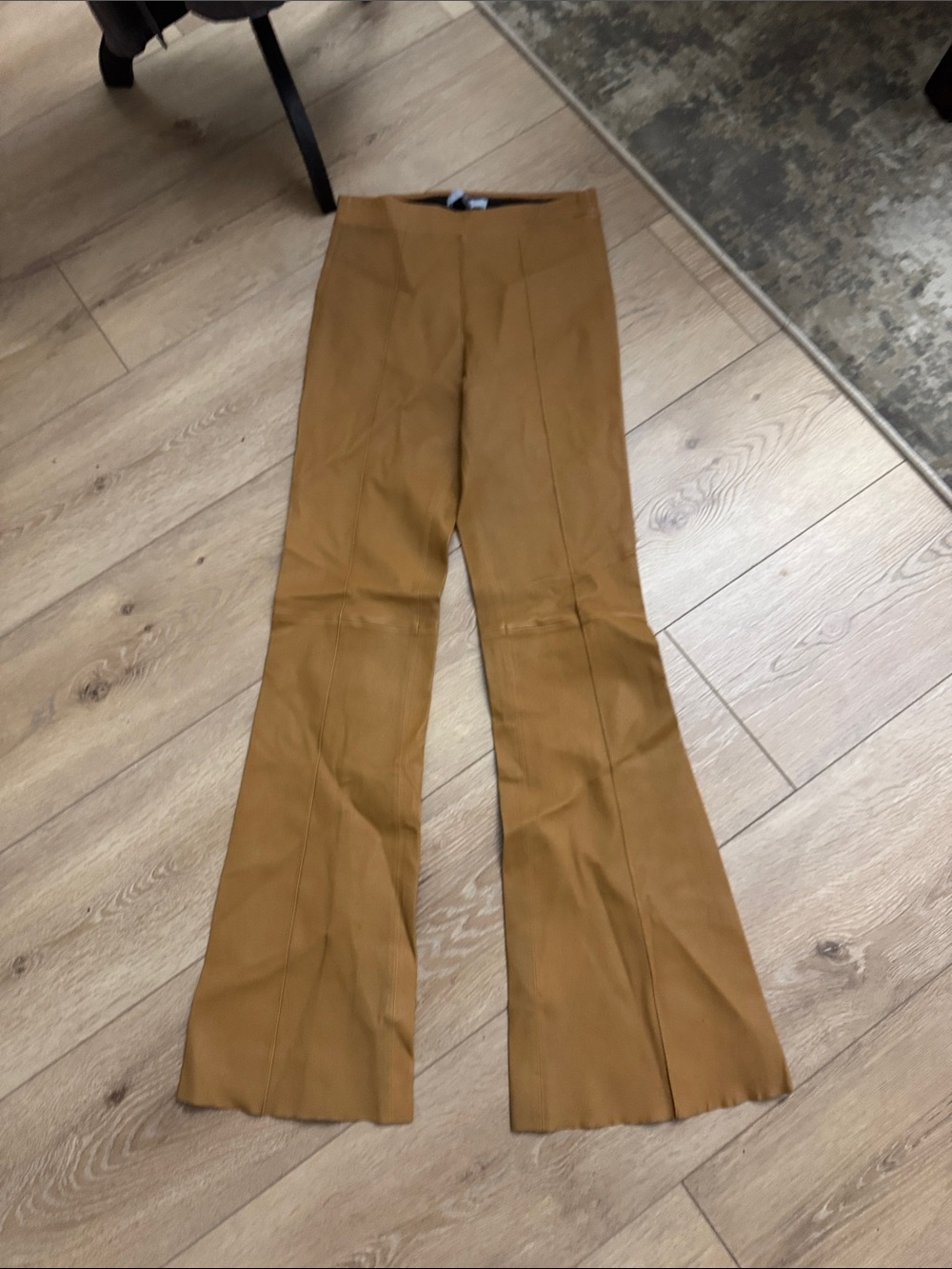 ANTONIO MELANI Camel Flare Pants